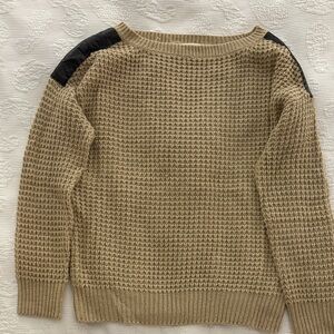 Lumiere Beige Knit Sweater